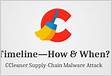 CCleaner Attack TimelineHeres How Hackers Infected 2.3